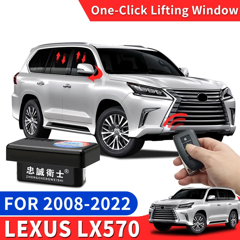 

Lexus LX 570 LX570 OBD Lifting Window Module 2008-2021 Lock Car Window Automatic Closing + Mirror Automatic Folding Accessories