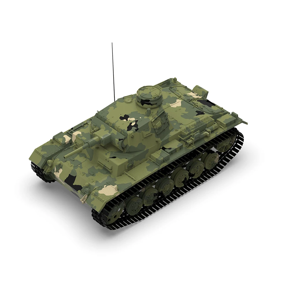 

SSMODEL 144712 V1.7 1/144 3D Printed Resin Model Kit PzKpfwIII Medium Tank F