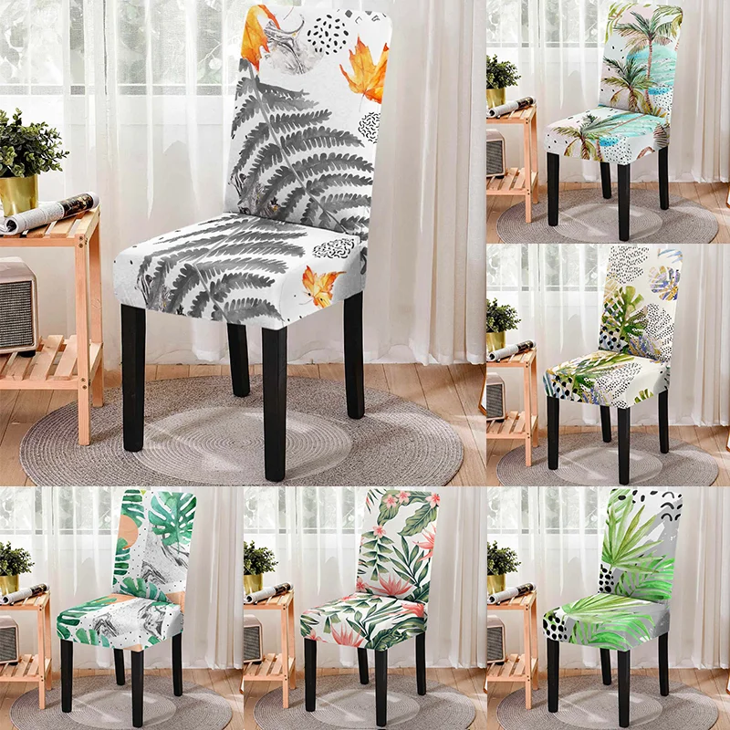 Cover Household Kitchen Stools Dirt-proof Dining Chair Covers