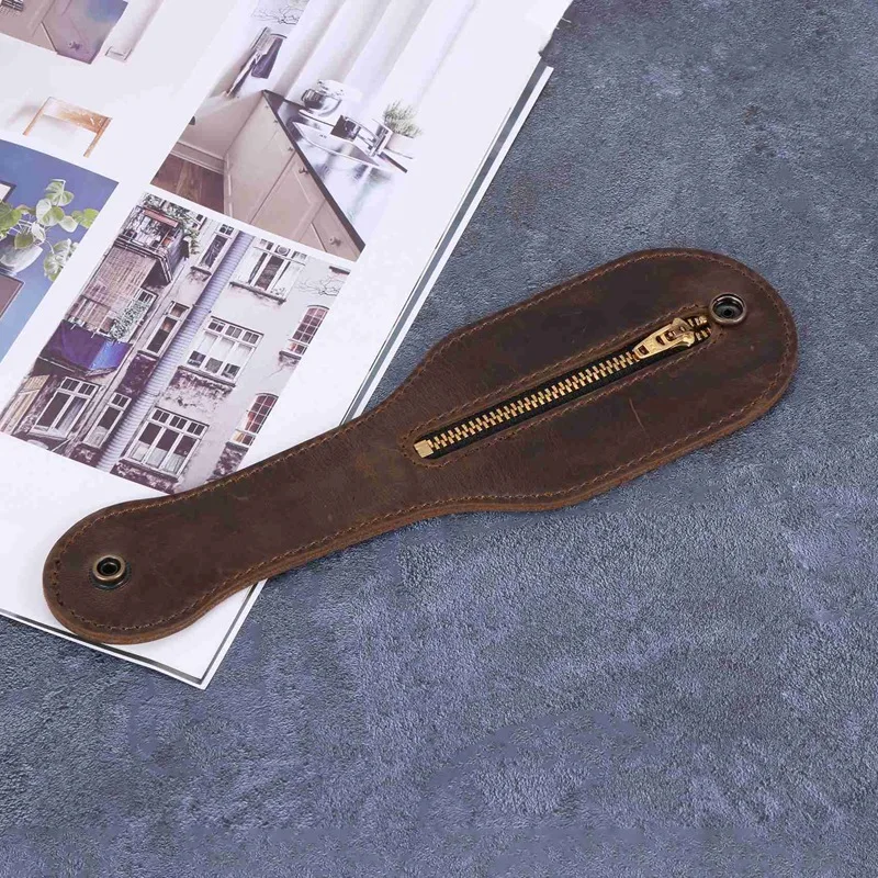 2 шт. Многофункциональная Кожаная ракетка с карманом для монет