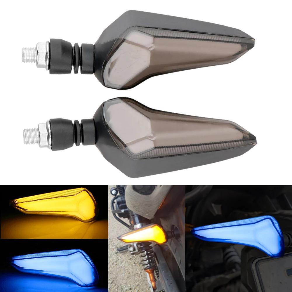 

Motorcycle LED Driving Light Cafe Racer Accesorios Universal Turn Signal Lamp Motorcycle Lighting Motorbike Chopper Indicators