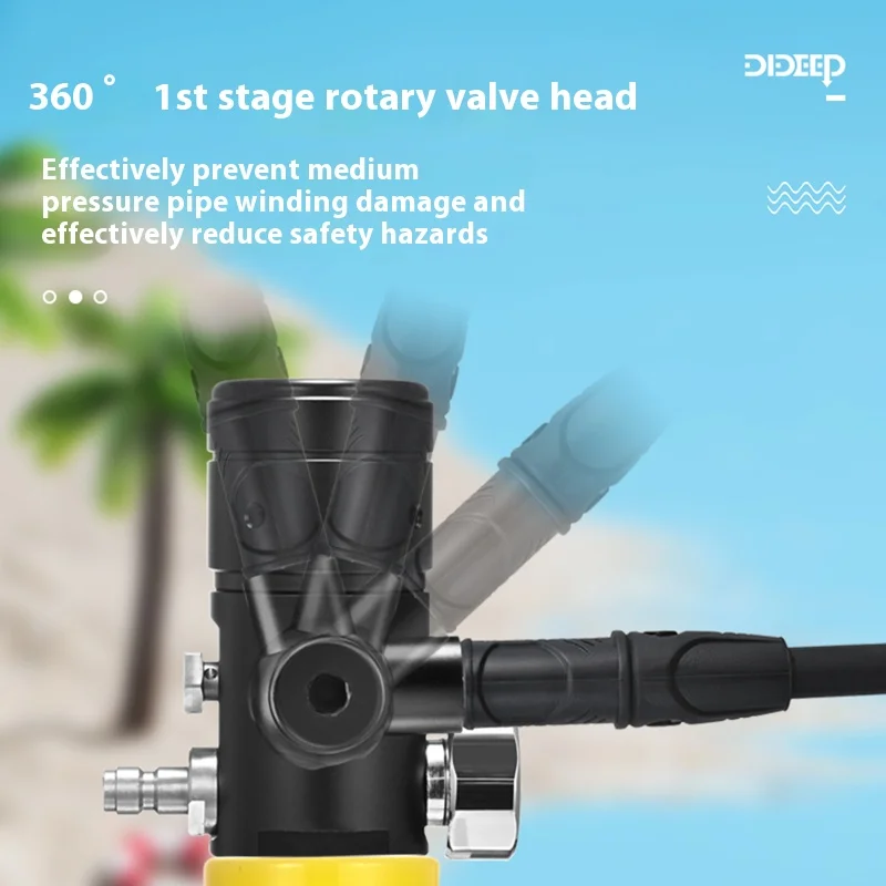 Мини-резервуар для подводного плавания на 1 л