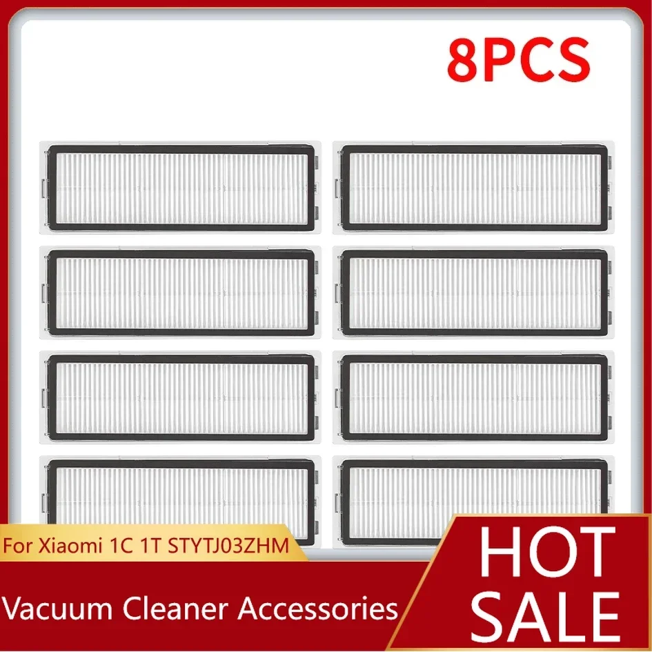 For Xiaomi Mijia 1C 1T Mi Robot Vacuum Mop Dreame F9 Hepa Filter Main Side Brush Cloth Robotic Cleaner Accessories