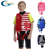 professional childrens neoprene life jacket buoyancy vest water sports swimming surfing and rafting auxiliary life jacket 2022