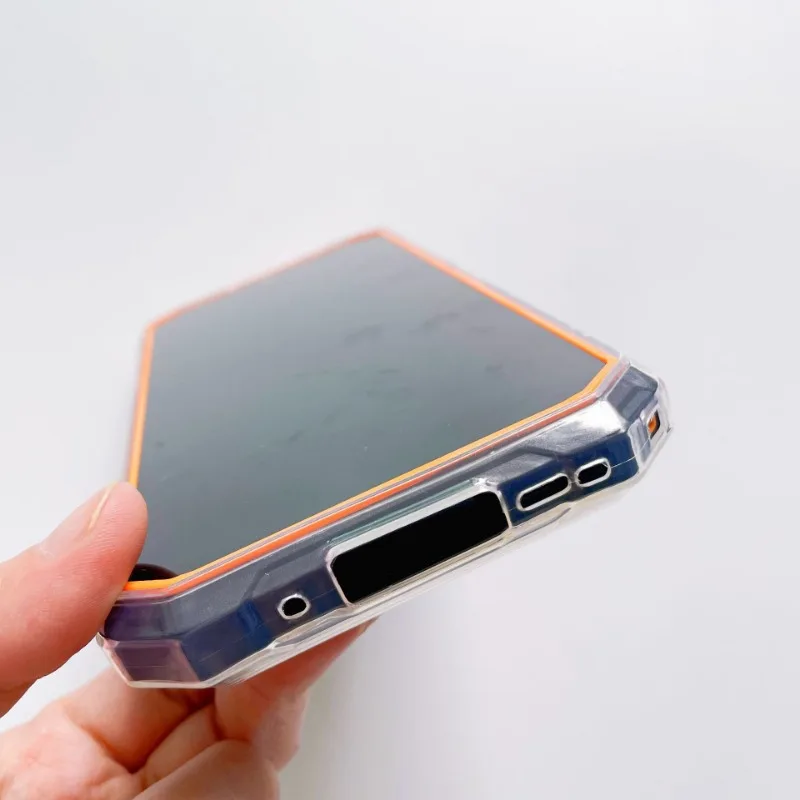 Антидетонационный мягкий чехол из ТПУ для HOTWAV Cyber 13 силиконовый Caso прозрачный