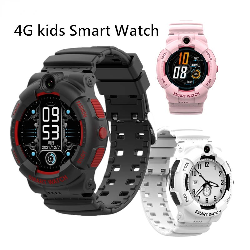 

4G Children Smart Watches 1.4" Touch Screen GPS LBS Wifi Positioning Pedometer SOS Video Call Tracking Baby SIM Phone Watch Y01