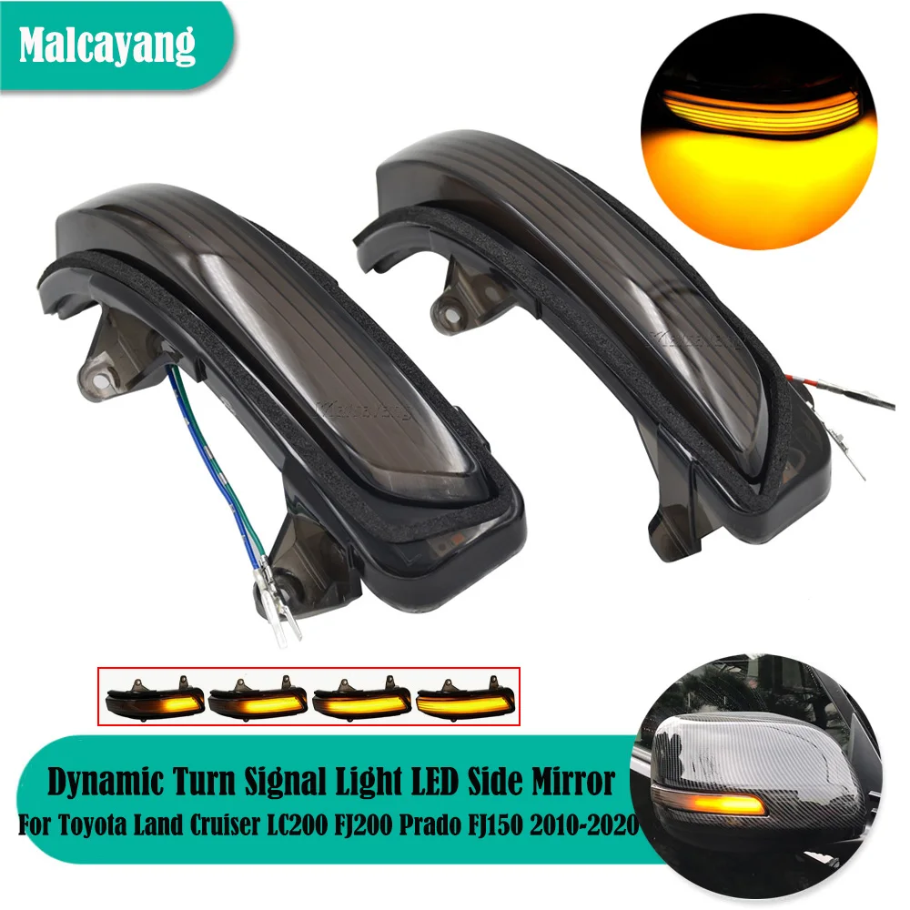 

2 шт., задний световой сигнал для Toyota Land Cruiser FJ200 LC200 Prado FJ150 2010-2020