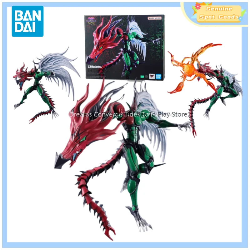 Подлинная Bandai Yu-Gi-Oh SHM E·HERO Flame Wingman аниме фигурки героев модель игрушки