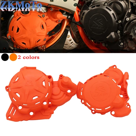 Крышка сцепления двигателя мотоцикла, защита зажигания для KTM EXC250 EXC300 XC250 XC300 SX250 SX300 EXC SX SXF XC XCF XCW 2024