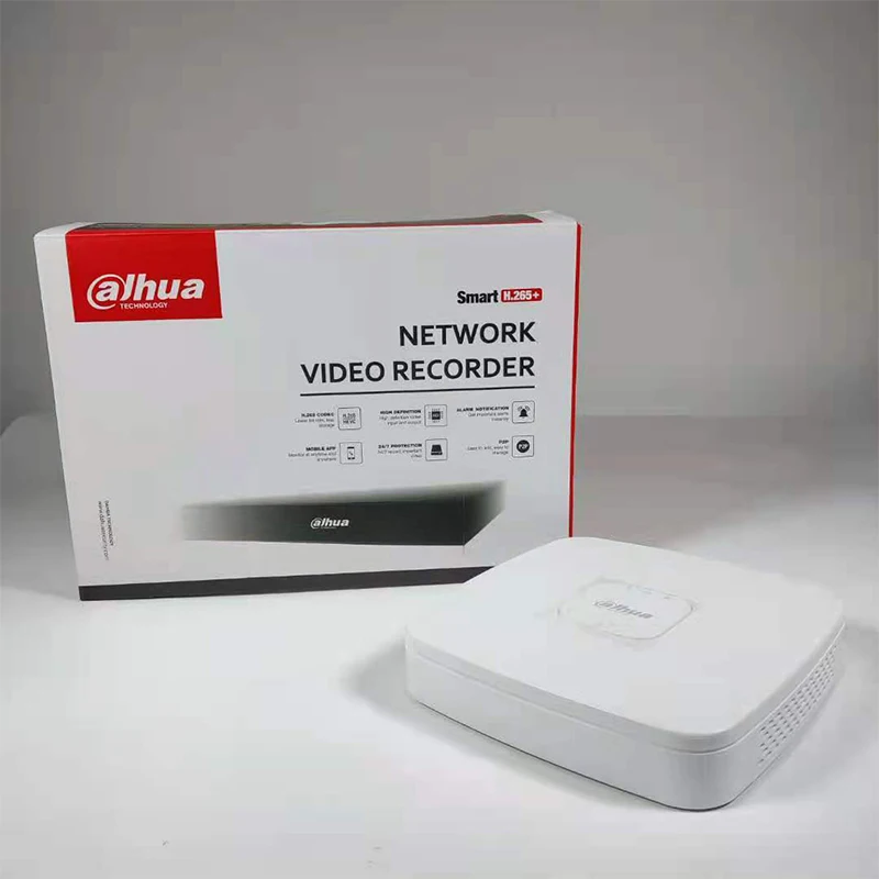 Купить Сетевой видеорегистратор Dahua NVR Onvif, 4K, 4 канала, NVR4104-4KS2/L и 8 каналов, NVR4108-4KS2/L и 16 каналов, поддержка камеры безопасности