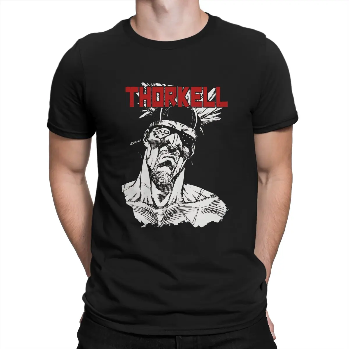 

Awesome Thorkell Classic T-Shirts Men O Neck Cotton T Shirts Vinland Saga Manga Short Sleeve Tee Shirt Gift Idea Tops