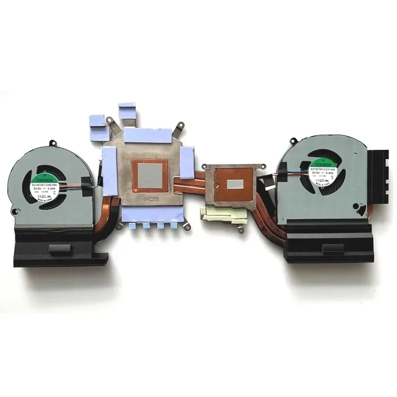 Новый оригинальный охлаждающий вентилятор для ЦП и ГП ноутбука радиатора DELL