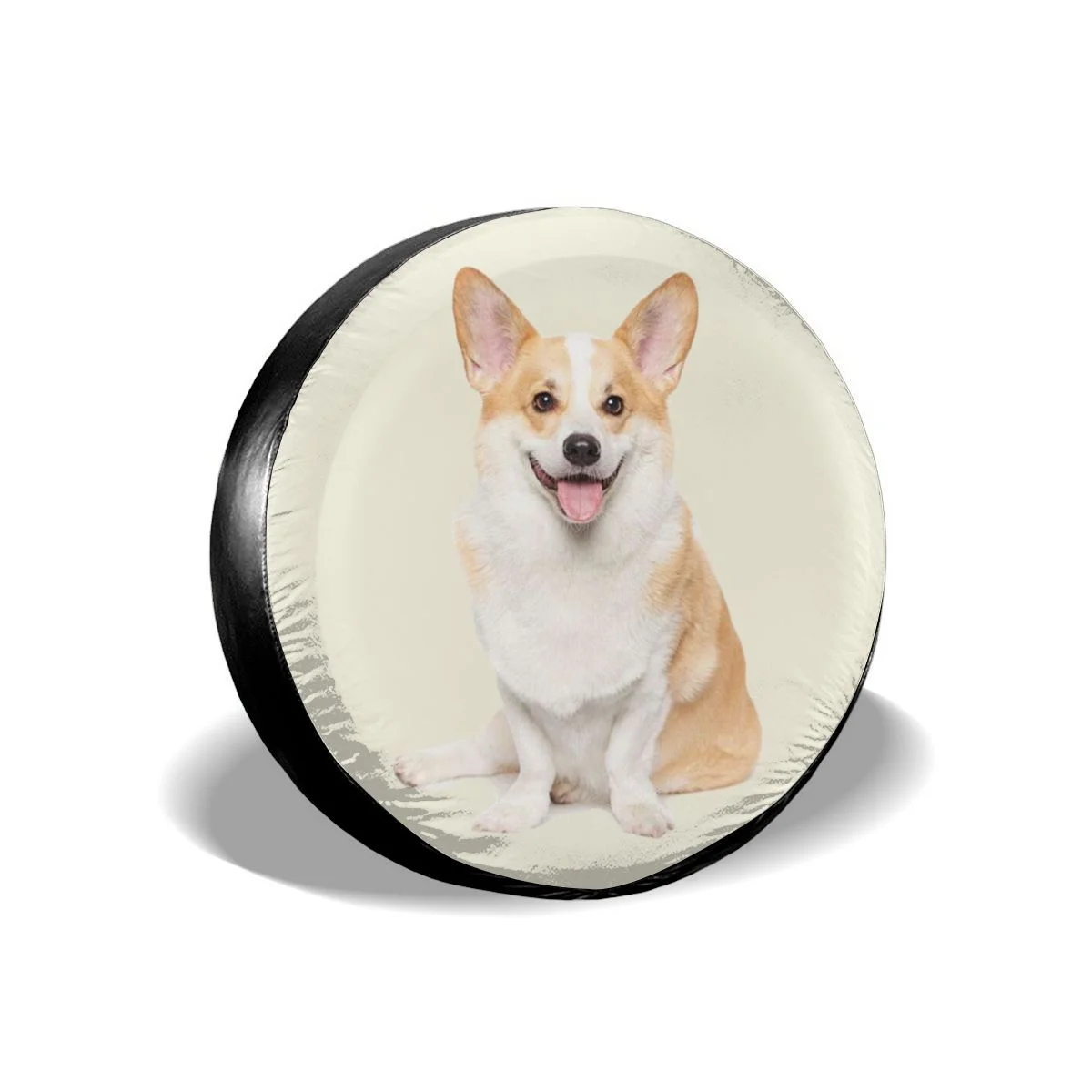 

Welsh Corgi Animals Dust-Proof Spare Tire Cover Weatherproof Universal Fit Wheel Covers for Car Truck SUV Camper Trailer