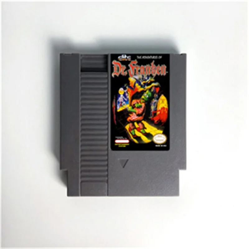 

Ретро картридж «Приключения доктора франкена» для игровой консоли с 72 контактами