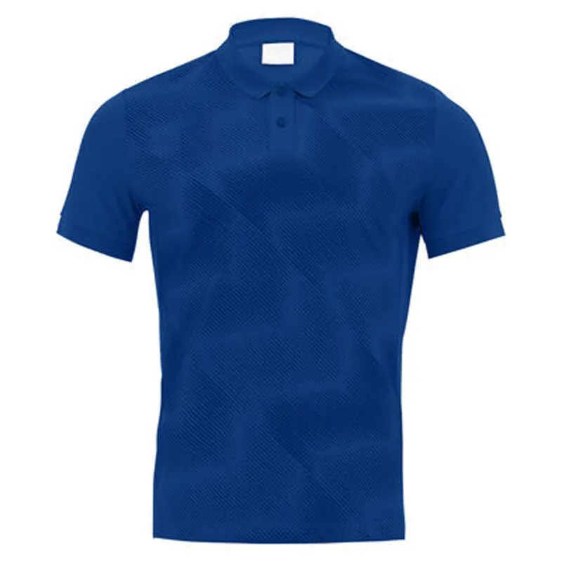 

Short-sleeved POLO dark pattern series light board blue T-shirt sports