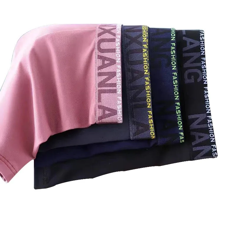 Mens Underwear Boxers Fashion Solid Elastic Panties Men's Underpants Boxer Comfortable Breathable Underwear Boxershort Shorts