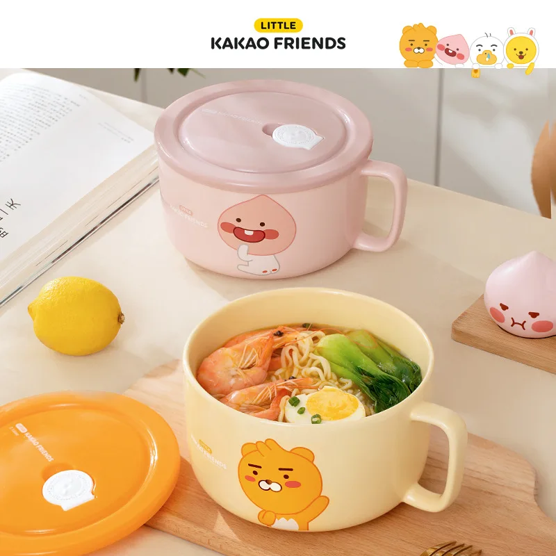 

Чаша для мгновенной лапши с ручкой и крышкой