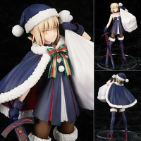 fatestay night anime figure saber alter christmas costumes ver boxed action figure destiny night saber doll model toys decor