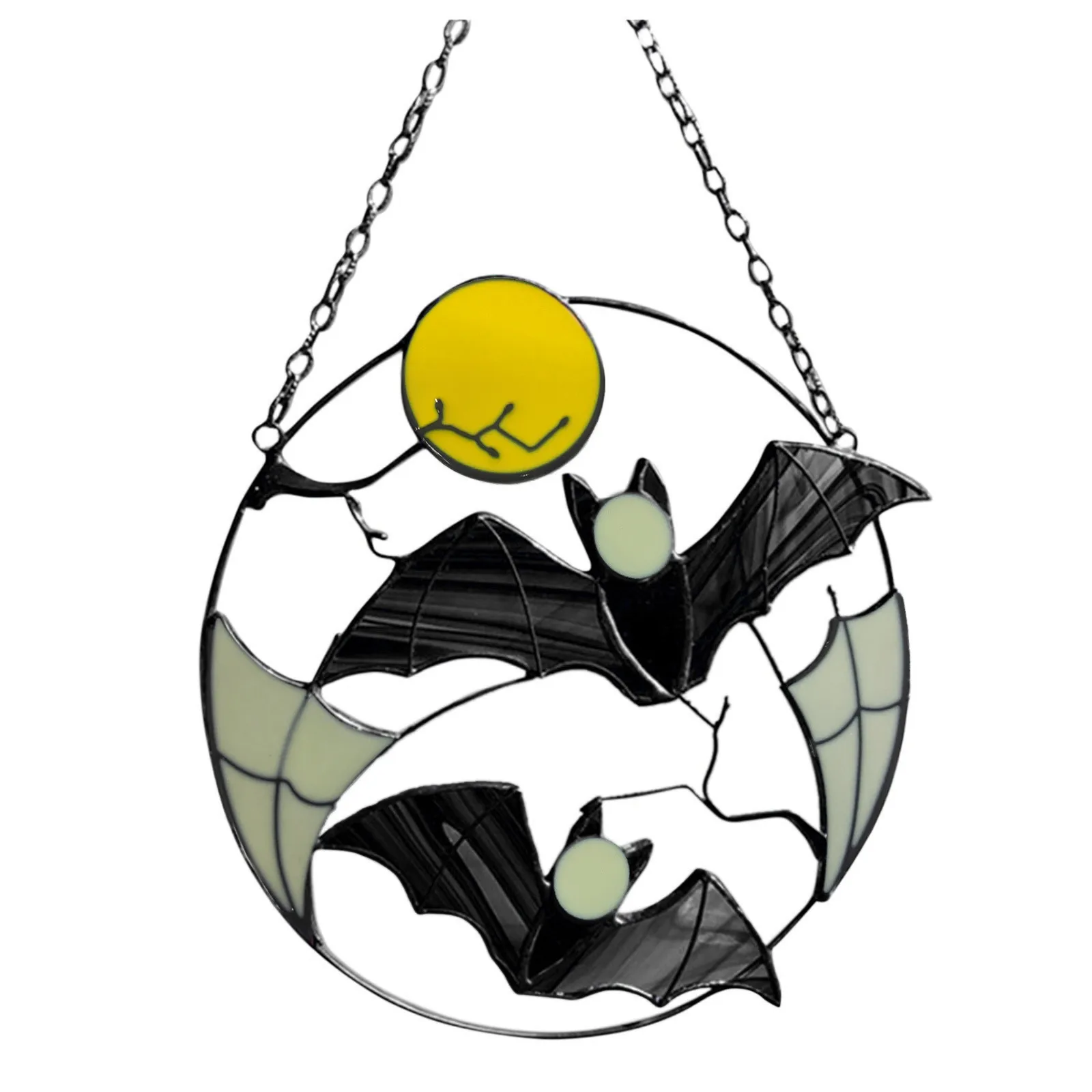 

Готические декоративные панели в виде летучей мыши и Луны, украшения для окон и стен, подвесная подвеска ведьма, аксессуары для украшения до...