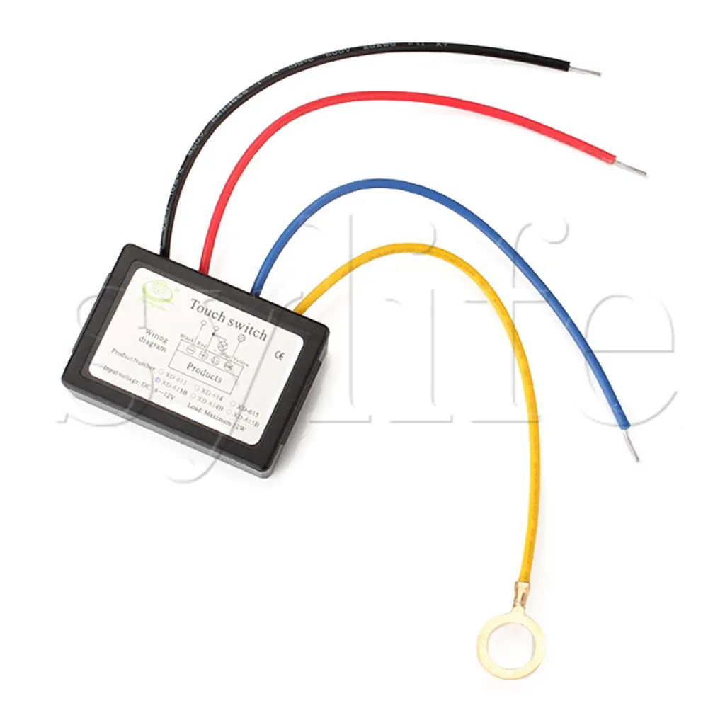 

XD-613B 6-12V светодиодный сенсорный регулятор яркости, 4 режима, высокая производительность