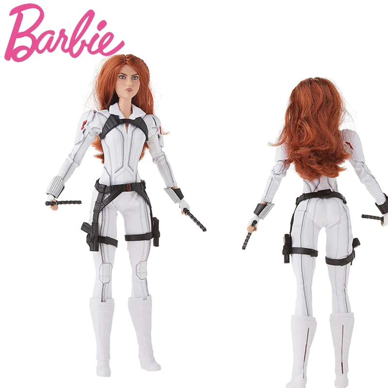 

Barbie Signature Marvel Studios Black Widow Doll 11.5-In Poseable Red Hair Wearing Armored Bodysuit Limited Edition Collection