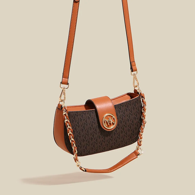 MKJ Women's Bag Luxury Brand 2023 Fashion Versatile New Trend Designer Temperament One-shoulder Cross-body Handbag Dinner Bag