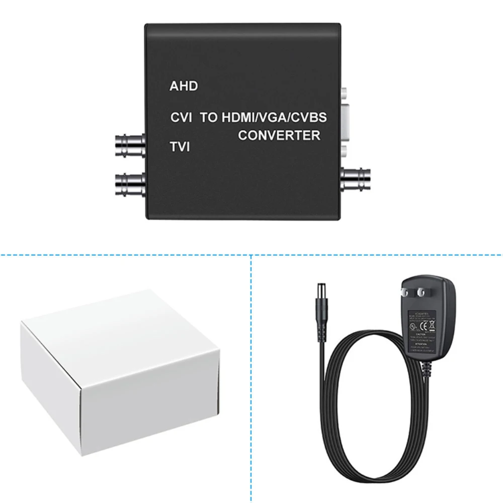 8MP 4K камера видеопреобразователь TVI/AHD/CVI к HDMI/CVBS/VGA преобразователь висячий выход |