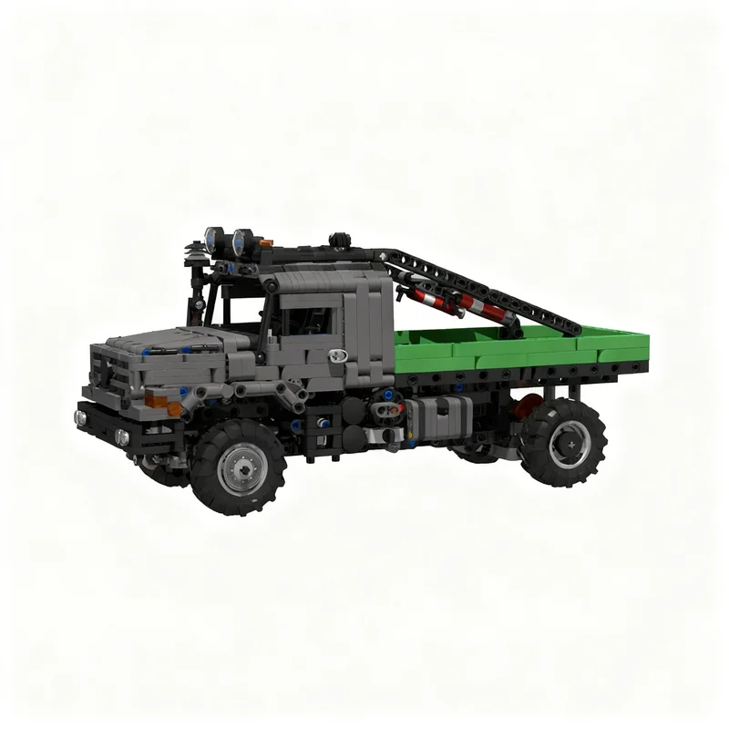 1395 деталей MOC Мини-модель Mercedes-Benz Zetros Trial, технический конструктор, архитектурные блоки, игрушка, подарки на праздники (art.: 3920db6fda46c) - 3920db6fda46c