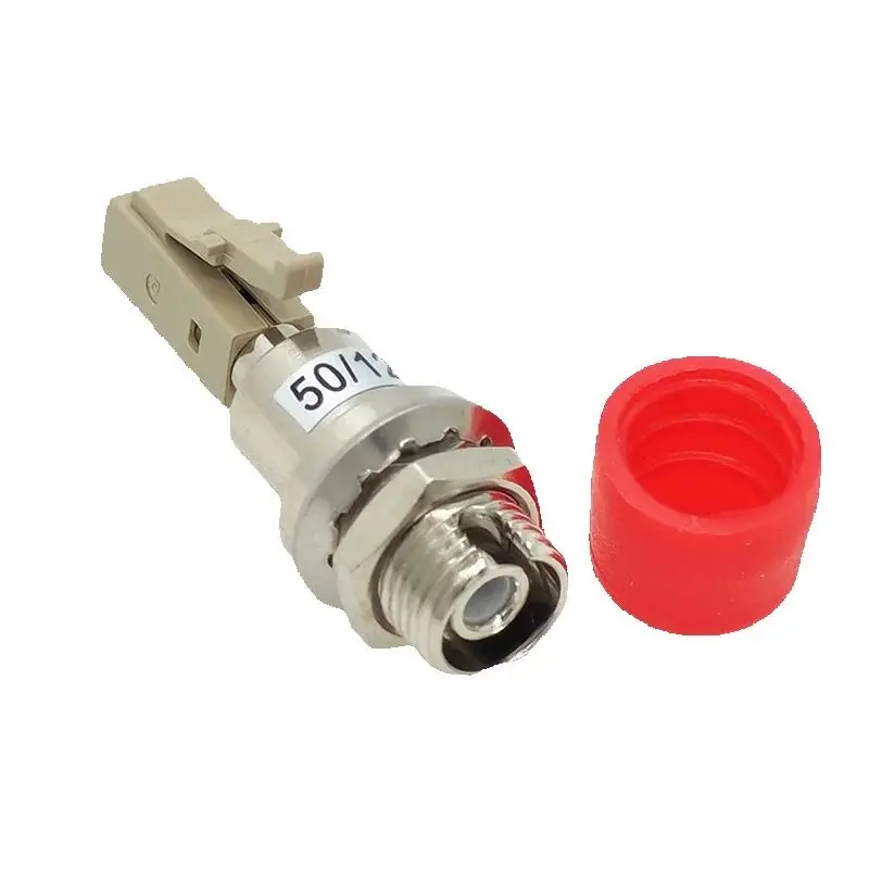 10 шт. новый LC Male-FC женский оптоволоконный адаптер разъем многомодовый 50/62.5/125