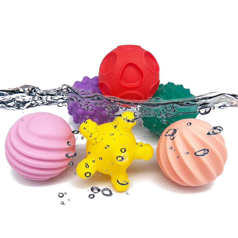 

Детские текстурированные сенсорные шарики, набор игрушек для развития ребенка, 3, 6, 12 месяцев, тактильные игрушки, мягкая детская игрушка для малышей