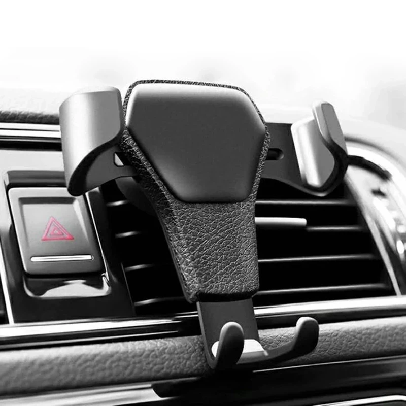 

Gravity Car Mount For Mobile Phone Holder Car Air Vent Clip Stand Cell phone GPS Support For iPhone 11 XS X XR 7 Samsung Huawei