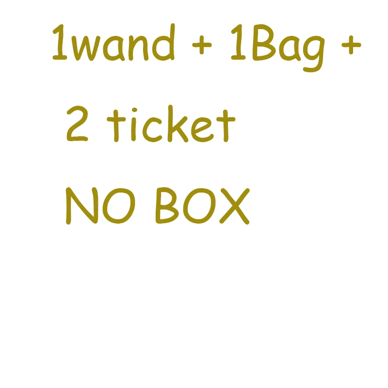 

1 Wand With two tickets and bag No Box
