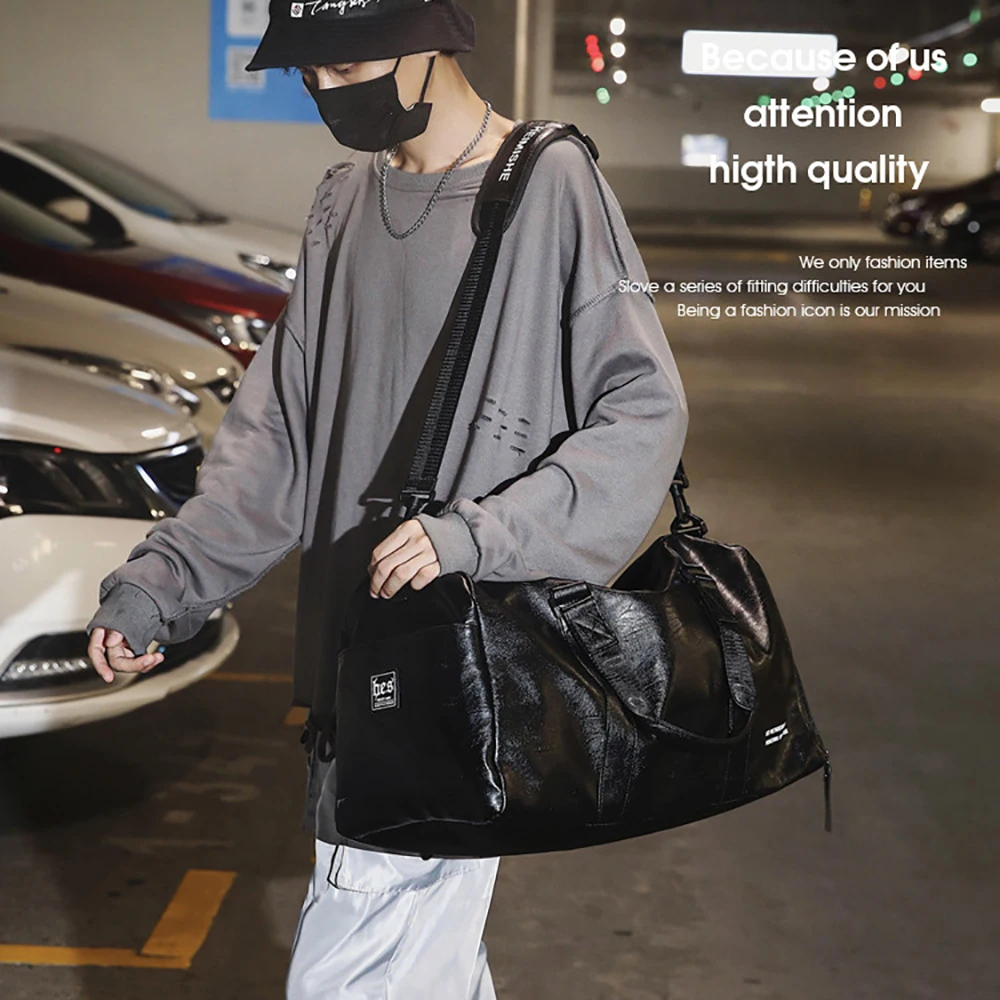 Large-capacity Fitness Bag Dry And Wet Separation Waterproof Sports Yoga Shoulder Handbag Short-distance Travel Bag 2022 New