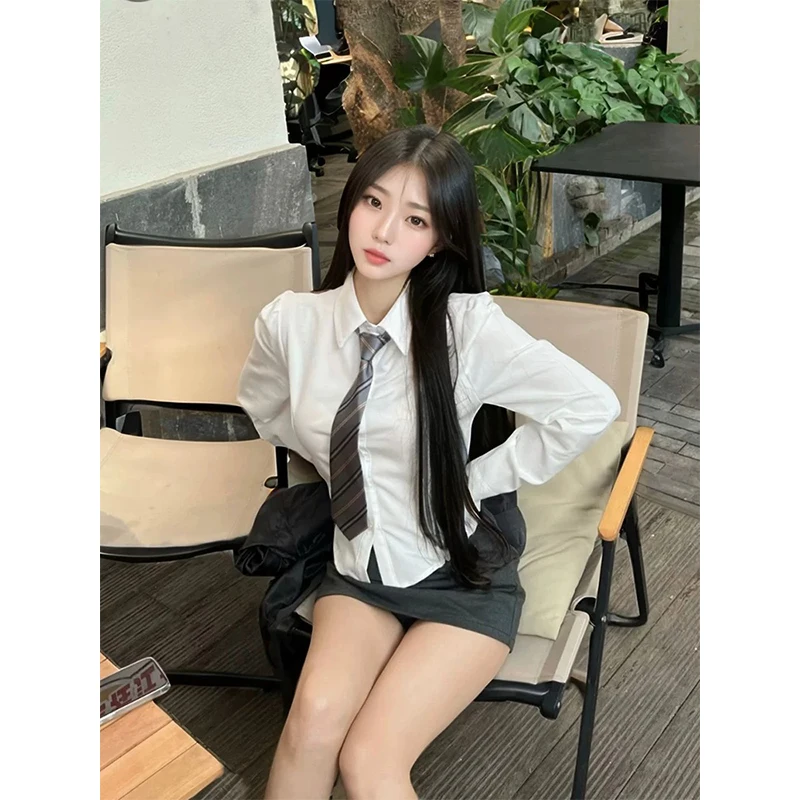 Осенне-зимняя униформа Royal Sister Preppy Jk платье для всего тела корейская серия