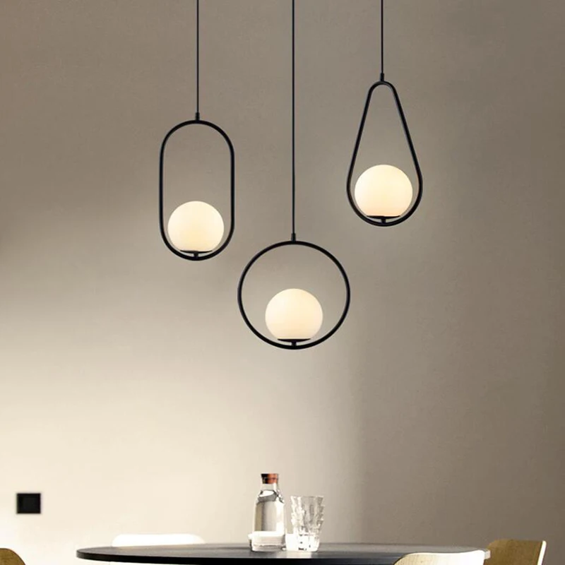 Современные искусственные подвесные светильники, украшение для дома, гостиной, прикроватные светильники для кухни, комнатное освещение для столовой