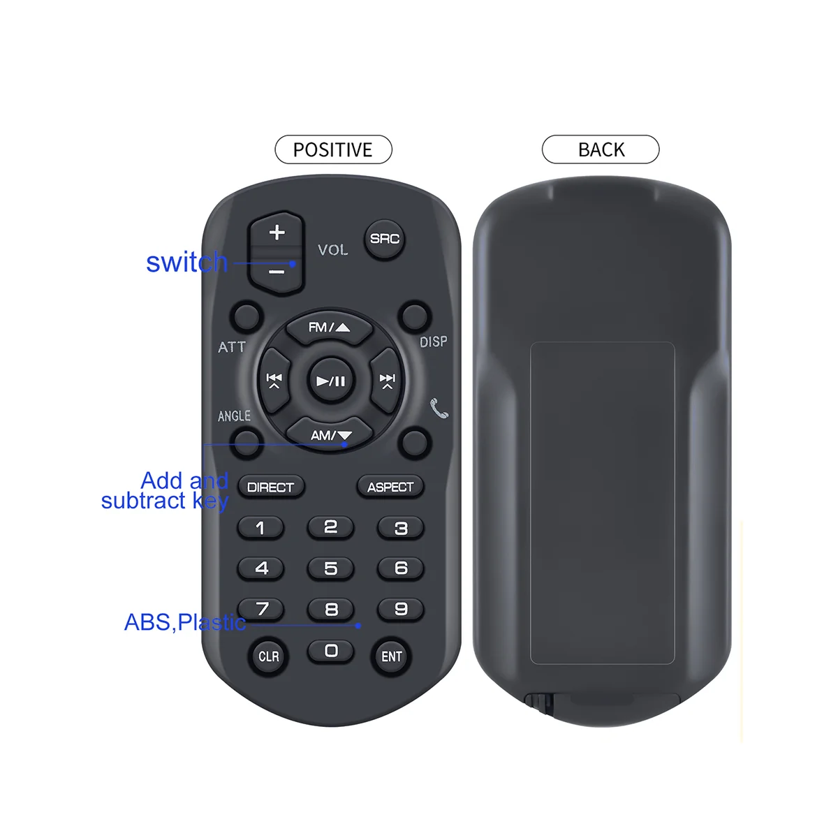 Флэш-пульт дистанционного управления для JVC DVD/CD/USB-приемника