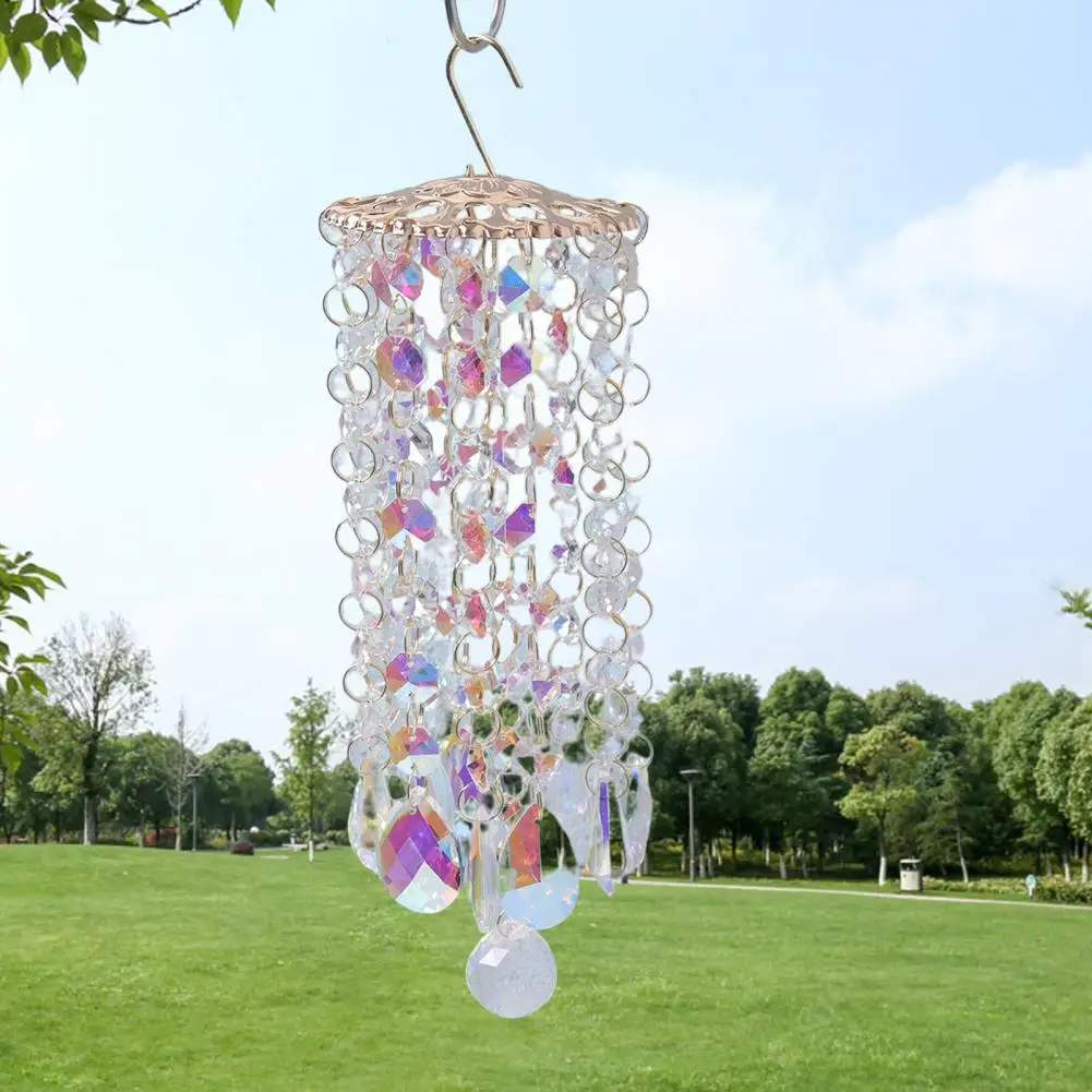 

Подвеска из искусственного кристалла, модный привлекательный многоразовый подвесной садовый витраж, украшение для дома