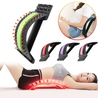 back massager stretcher support spine deck pain relief lumbar relief back stretcher equipment massage tool neck relief stretcher
