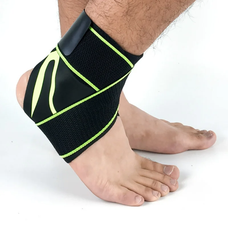 

Компрессионная поддерживающая повязка на лодыжку эластичная корзина для боли в суставах Спортивные Носки дышащие для восстановления травм # wqnj