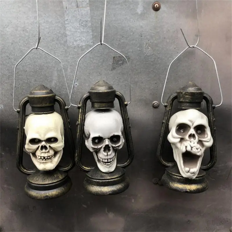 

Halloween Decorations Hazy Unique Ghostly Haunted Terrible Halloween Party Skull Decoration Horror Skeleton Props Party Props