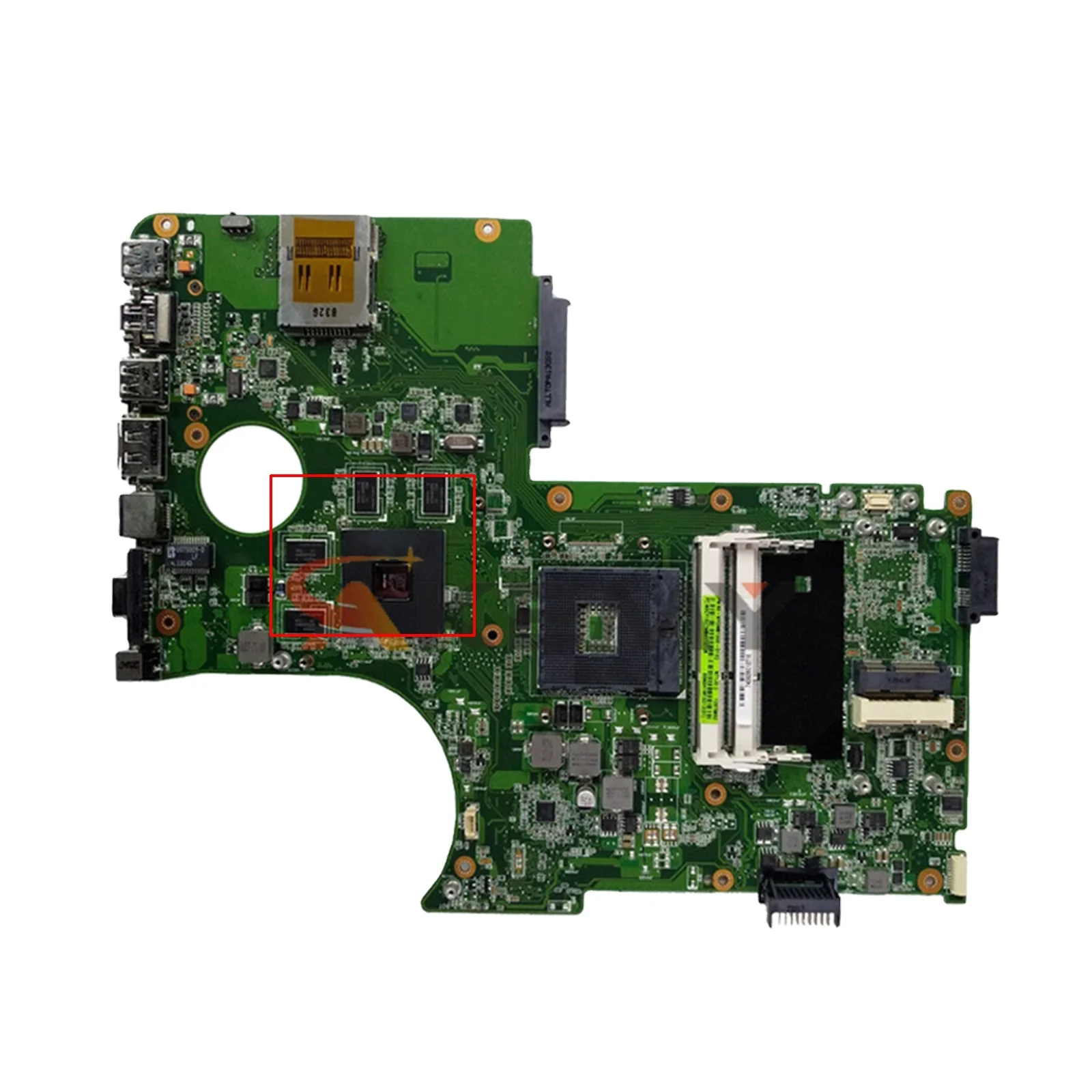 

N71JA Laptop Motherboard GT325M HD5370 Support I3 I5 I7 CPU for N71J PRO78J X77J X77JA PRO78JA Motherboard Mainboard