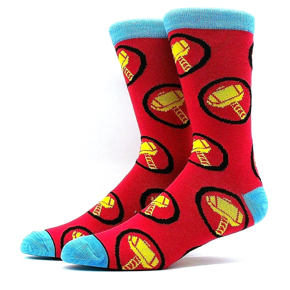 2022 Hot Sale Marvel Anime women men socks Long Socks Mans Knee-High Cosplay Calf Sock Adult Hip Hop Personality Hip Hop Socks