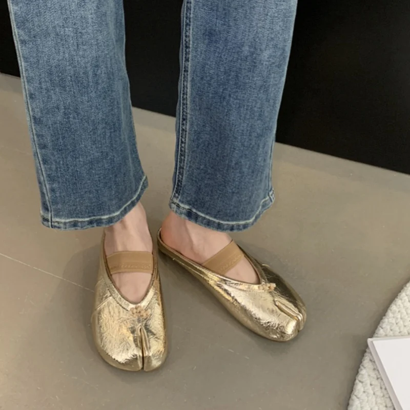 Женские тапочки Ninja брендовые мюли из мягкой микрофибры удобные на плоской