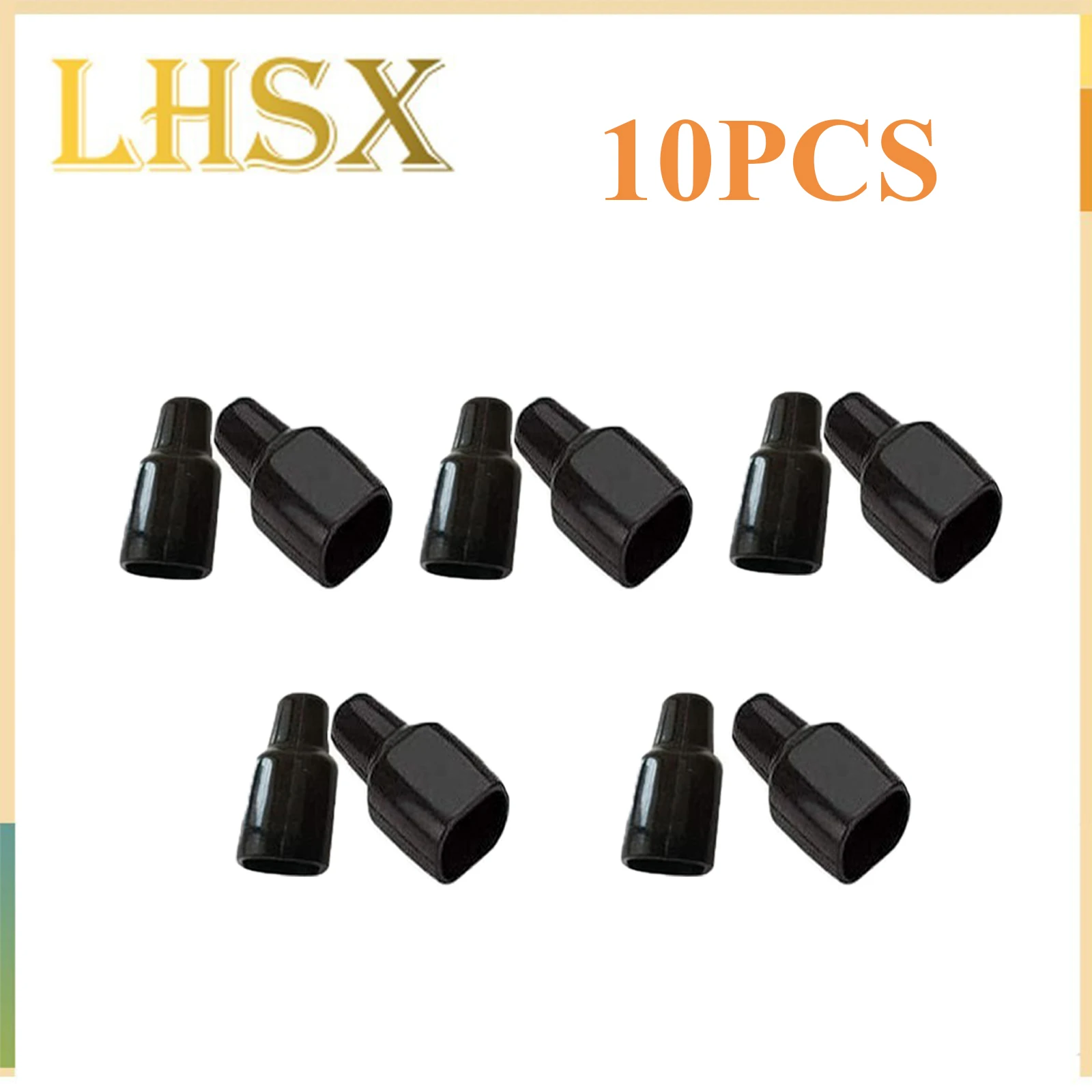 

10Pcs 45A For Anderson Plug Sheath Cover Connector Dustproof Contact Rubber for Caravan Electric Car Battery Plug Power Tool