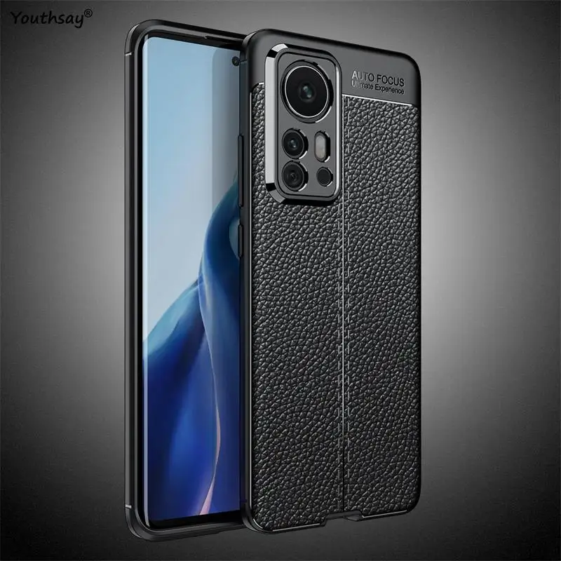 Shockproof Case For Xiaomi Mi 12 Pro Case For Xiaomi Mi 12 11 Pro 11 Lite Cover Soft Leather Phone Bumper For Xiaomi Mi 12 Pro
