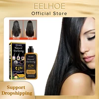 eelhoe polygonum shampoo anti dandruff anti itch promote hair growth hair darkening multiflorum shampoo fast and free shipping