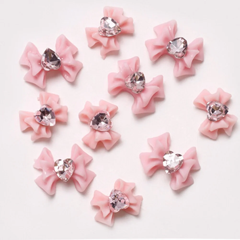 

Diamond DIY Accessories Nail Bow Charms Accessory Decor Nails Decors Ornaments