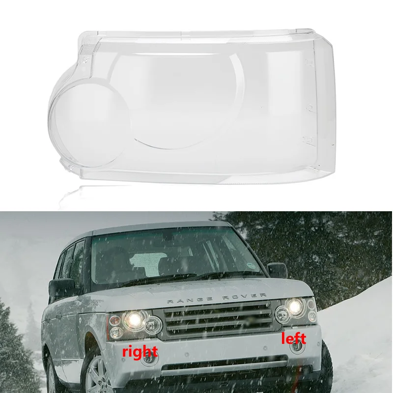 

For Land Rover Range Rover Executive Edition 2005-2009 Headlight Cover Lens Headlamp Shell Plexiglass Replace Original Lampshade