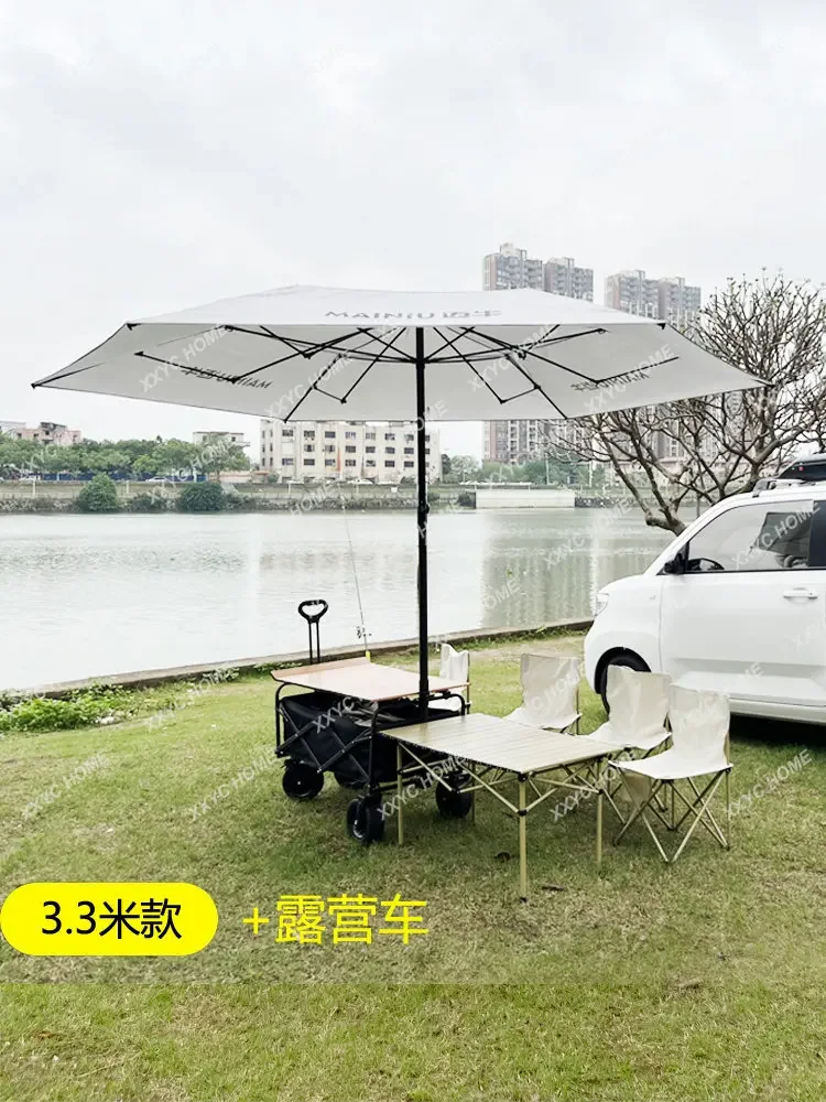 Складной тент для кемпинга без навесов защита от солнца улицы зонт внутреннего