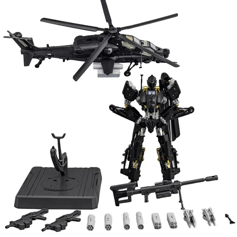 CS02 WZ-10 Промышленная трансформация Вертолет Shenji из сплава Фигурка Коллекция